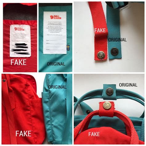 i can't tell if my fjallraven bag is fake